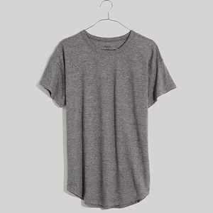 Madewell Whisper Cotton Rib-Crewneck t-shirt, lot of 3, size S